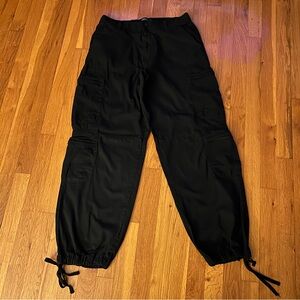 Aeropostale Black Low Rise Cargo Pants Baggy Ladies Size: M